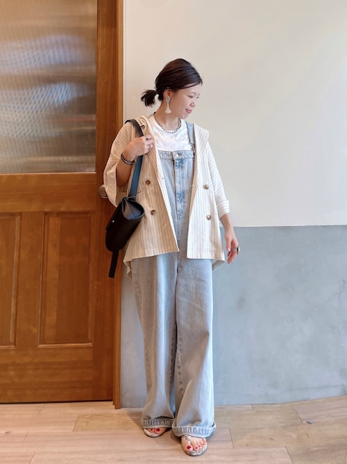 ≪新色登場≫【WILLOW】デニムサロペット（サロペット