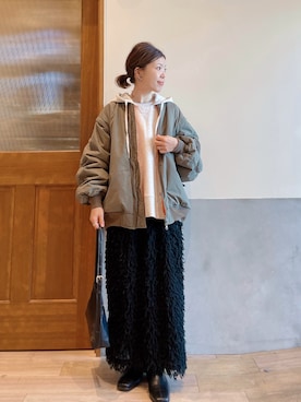 にわまりこさん(レディース・151cm)の冬コーディネート