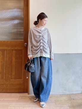 にわまりこさん(レディース・151cm)の春コーディネート
