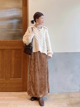 にわまりこさん(レディース・151cm)の冬コーディネート