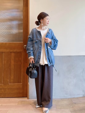 にわまりこさん（レディース・151cm）の春コーディネート