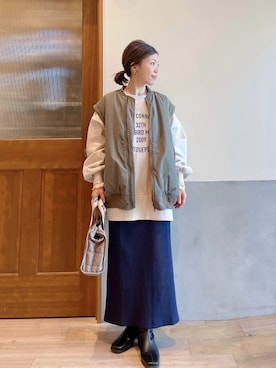 にわまりこさん（レディース・151cm）の春コーディネート