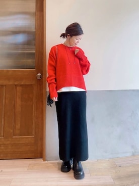 にわまりこさん（レディース・151cm）の冬コーディネート