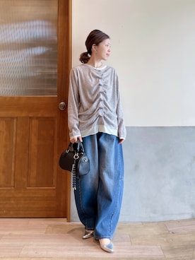 にわまりこさん(レディース・151cm)の春コーディネート