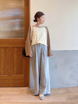 にわまりこさん(レディース・151cm)の春コーディネート