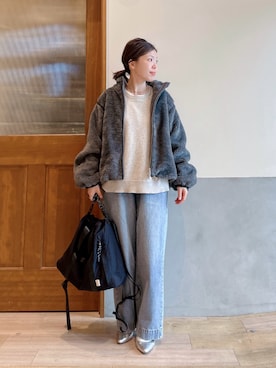 にわまりこさん（レディース・151cm）の冬コーディネート