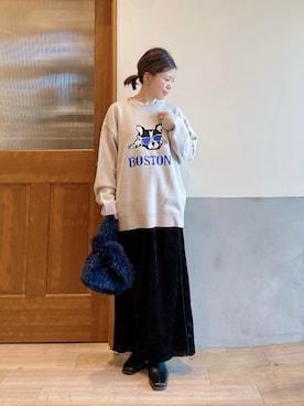 にわまりこさん(レディース・151cm)の冬コーディネート