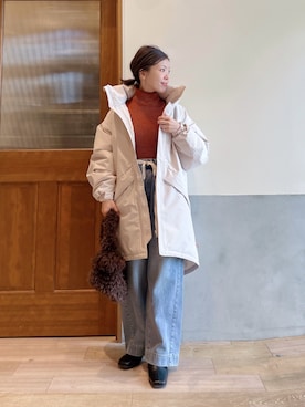 にわまりこさん（レディース・151cm）の冬コーディネート