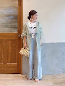 にわまりこさん(レディース・151cm)の夏コーディネート