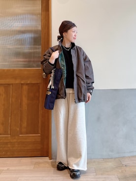 にわまりこさん（レディース・151cm）の冬コーディネート