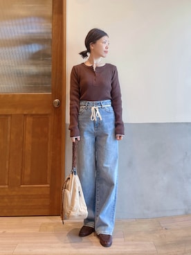 にわまりこさん（レディース・151cm）の冬コーディネート