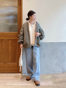 にわまりこさん(レディース・151cm)の冬コーディネート