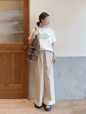 にわまりこさん(レディース・151cm)の夏コーディネート