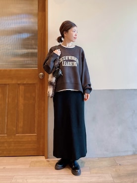 にわまりこさん(レディース・151cm)の冬コーディネート