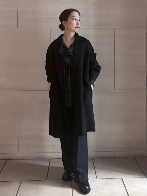 セール】Curensology(カレンソロジー)/ウールライクストレッチパンツ