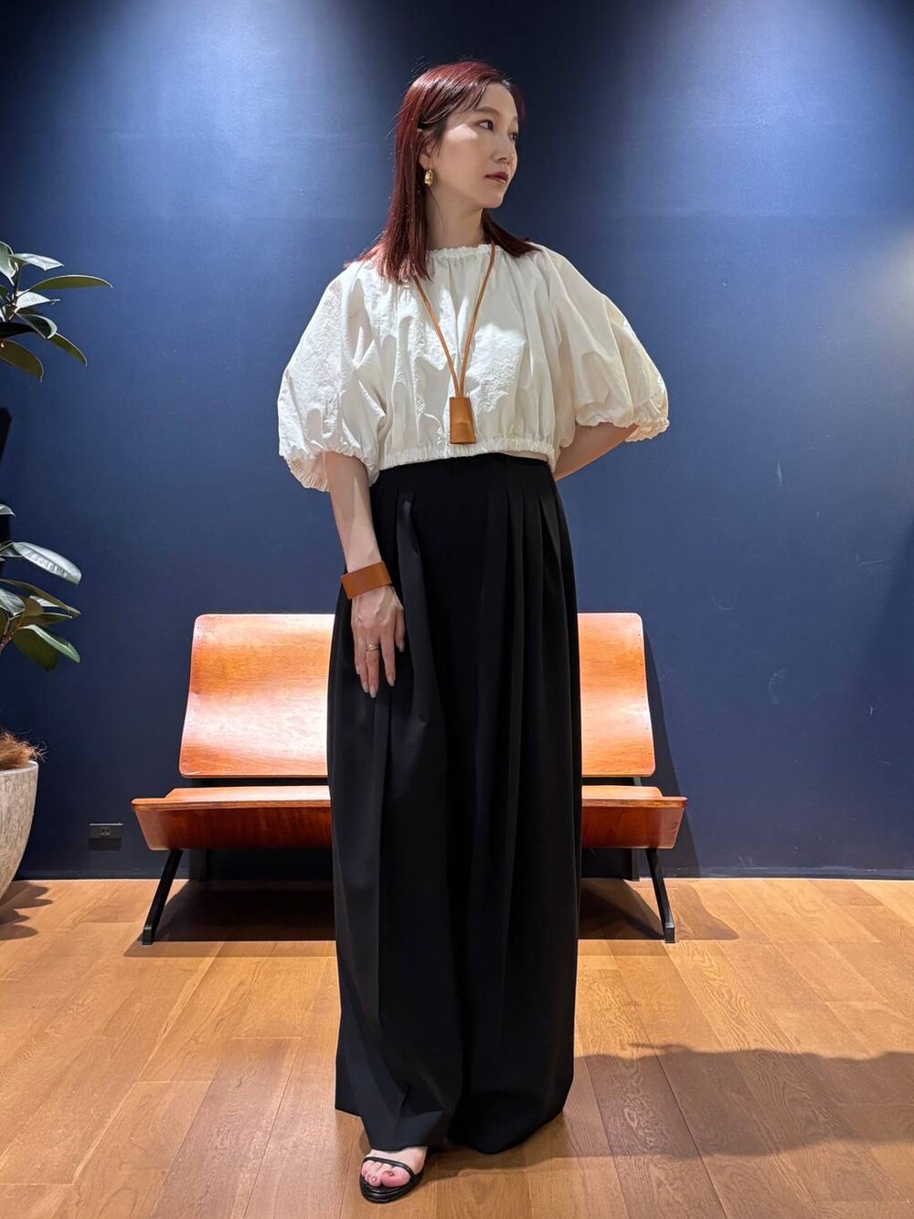 Curensology(カレンソロジー)/コットンショートタンクニットを使った