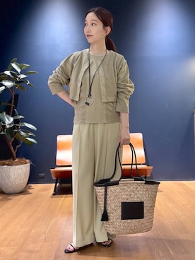 K.SHIBUYAさん（レディース・154cm）の夏コーディネート