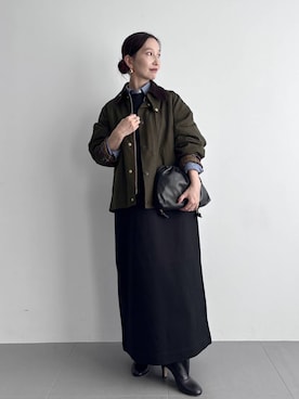 K.SHIBUYAさん（レディース・154cm）の冬コーディネート