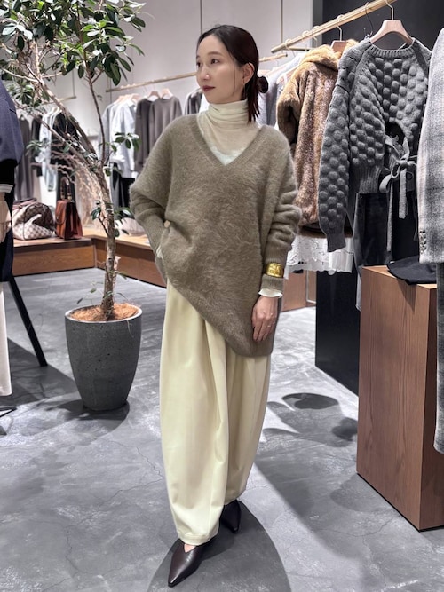 Curensology(カレンソロジー)/ダブルクロスドロストパンツ（その他