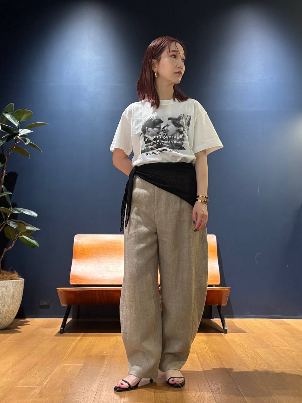 Curensology ヘビーツイルリネンパンツ Curensology(カレンソロジー)/ヘビーツイルリネンパンツを使った人気