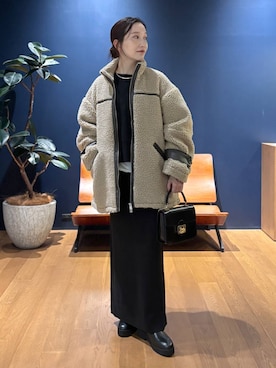 「Curensology（カレンソロジー）のCurensology(カレンソロジー)/＜ＣＳＧ＞2WAYチョーカー（チョーカー）」を使った、K.SHIBUYAさん（レディース・154cm）の秋コーディネート