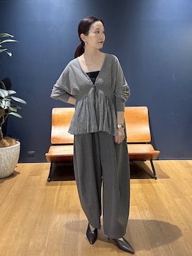 K.SHIBUYAさん（レディース・154cm）の冬コーディネート