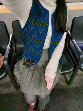 「アイテム（スカート）」を使った、ミツルさん（レディース・159cm・30代）の秋コーディネート