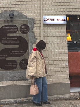 「おでかけコーデ」｜Yunaさん（レディース・152cm）の冬コーディネート