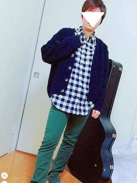 「カーキパンツ」｜ゆなさん（レディース・152cm）の秋コーディネート