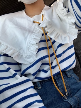 「LACOSTE」｜「アイテム（アクセサリー）」を使った、anpansyokupanさん（レディース・158cm）の春コーディネート