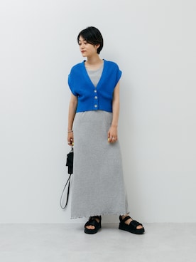Yamaさん（レディース・160cm）の夏コーディネート