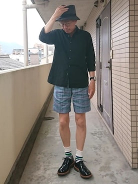 「MASTER&Co（マスターアンドコー）のアイテム」を使った、hiro's closet🤗🤗さん（メンズ・178cm）の夏コーディネート
