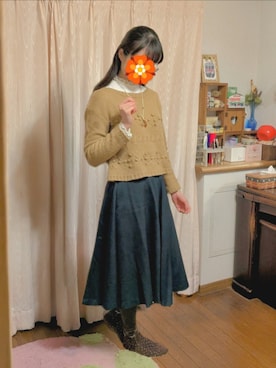 「studio CLIP（スタディオクリップ）のアイテム」を使った、こだまさん（骨格ウェーブ・レディース・164cm）の春コーディネート