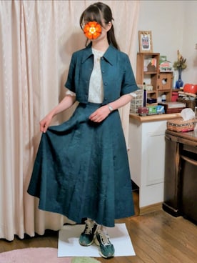 「3coins（3coins）のアイテム」を使った、こだまさん（レディース・164cm）の夏コーディネート