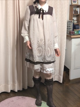 「ハイソックス」｜こだまさん（レディース・164cm）の春コーディネート