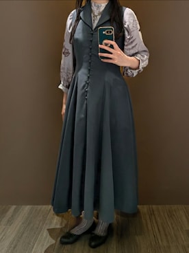 「しまむら（シマムラ）のアイテム」を使った、こだまさん（レディース・164cm）の秋コーディネート