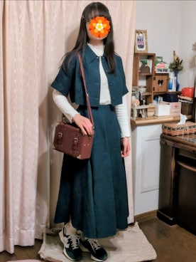 「アイテム（ソックス/靴下）」を使った、こだまさん（レディース・164cm・20代）の冬コーディネート