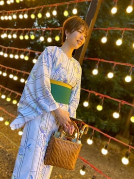 「アイテム（水着/着物・浴衣）」を使った、sutoさん（レディース・169cm）の夏コーディネート