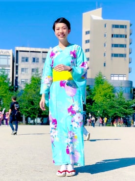 「TIMEX（タイメックス）のアイテム」を使った、sutoさん（レディース・169cm）の夏コーディネート