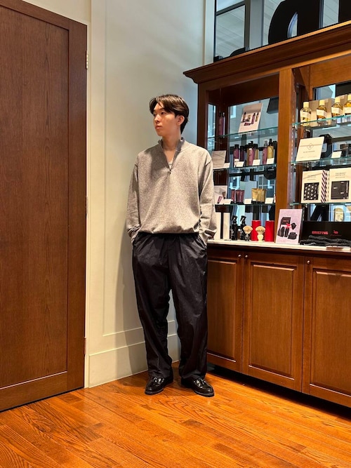 ATON HANDDYED NYLONOVER PANTS（その他パンツ）｜ATON（エイトン）の