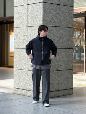 大久保　陸人さん（メンズ・181cm）の冬コーディネート