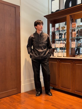 「アイテム（その他アウター）」を使った、大久保　陸人さん（メンズ・181cm）の夏コーディネート