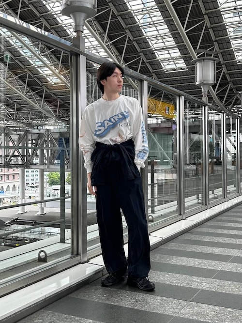 ATON HAND DYED NYLON SHIRTS JACKET（ナイロンジャケット）｜ATON