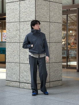 大久保　陸人さん（メンズ・181cm）の春コーディネート