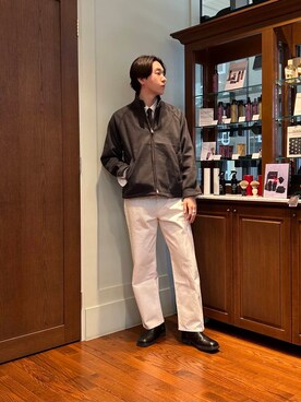 大久保　陸人さん（メンズ・181cm）の冬コーディネート