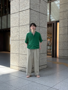 大久保　陸人さん（メンズ・181cm）の夏コーディネート