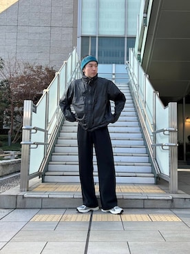 大久保　陸人さん（メンズ・181cm）の冬コーディネート