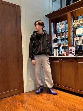 大久保　陸人さん（メンズ・181cm）の冬コーディネート