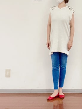 momoさん（レディース・160cm）の夏コーディネート