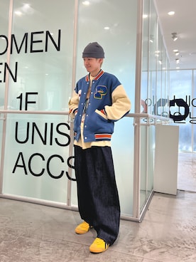 「ALAND（エーランド）のアイテム」を使った、RYOさん（メンズ・166cm）の春コーディネート
